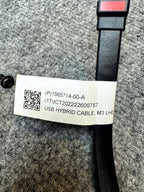 2017 - 2023 TESLA MODEL 3 USB HYBRID CABLE WIRE WIRING HARNESS OEM, 1565714-00-A