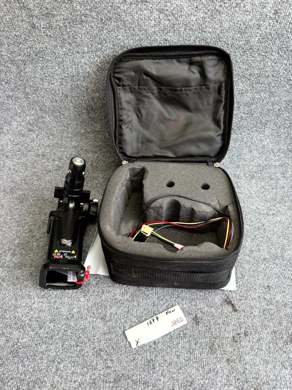 2016-2024 TESLA MODEL X TOW TRAILER HITCH RECEIVER CARRY CASE OEM, 1027582-00-A
