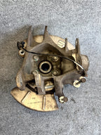 12–16 TESLA MODEL S REAR RIGHT SPINDLE KNUCKLE HUB W/ DUST SHIELD OEM, 600702400