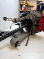 2016–2020 Tesla Model X Rear Right Suspension Knuckle Assembly w/ CV Axle OEM