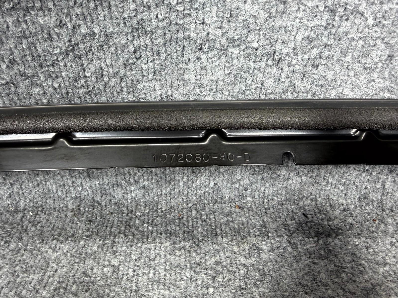 2016-2020 Tesla Model X Rear Right Falcon Door Rubber Seal OEM, 1072080-90-D