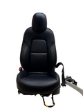 2017-2023 Tesla Model 3 Front Left Driver Side 1st Row Seat Black OEM