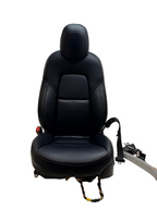 2017-2023 Tesla Model 3 Front Left Driver Side 1st Row Seat Black OEM