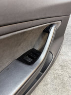 2017 - 2023 TESLA MODEL 3 FRONT LEFT SIDE DOOR PANEL TRIM OEM BLACK