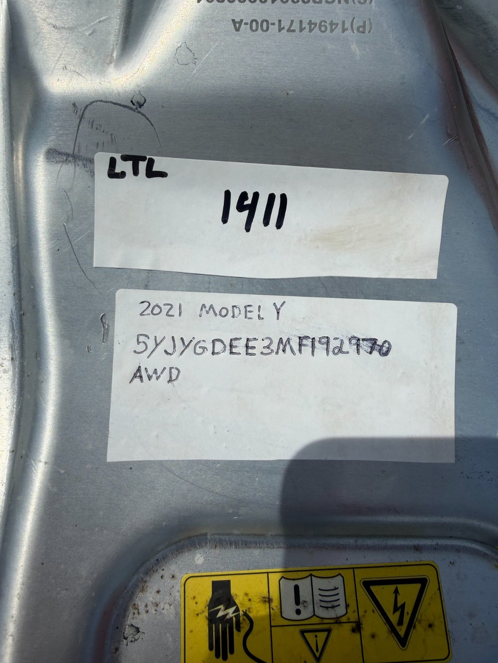 2018 Tesla Model Y Battery Pack Module Complete Long Range 1494171-00-A