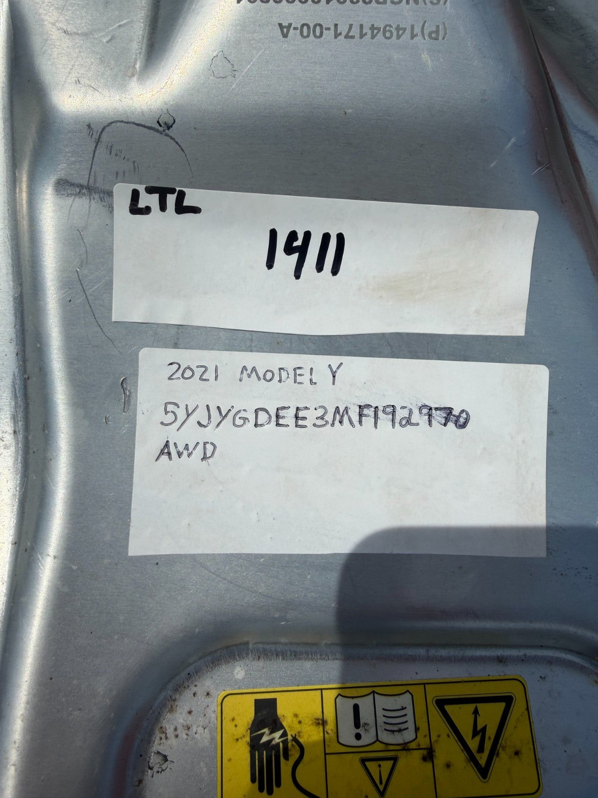 2018 Tesla Model Y Battery Pack Module Complete Long Range 1494171-00-A