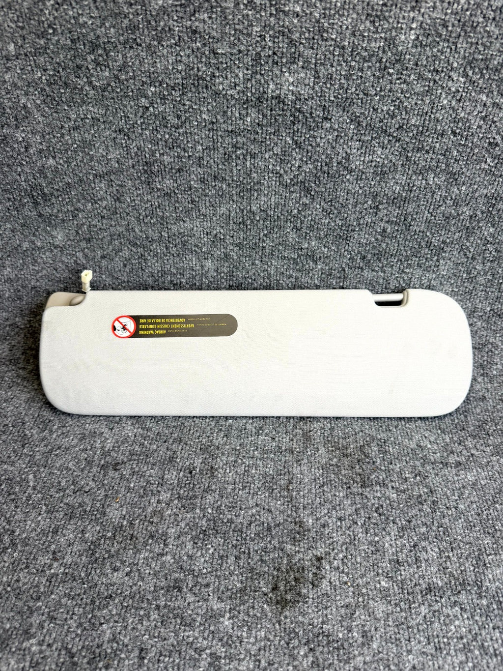 2017-2023 TESLA MODEL 3 FRONT RIGHT WINDSHIELD SUN VISOR ASSY OEM, 1088740-06-F