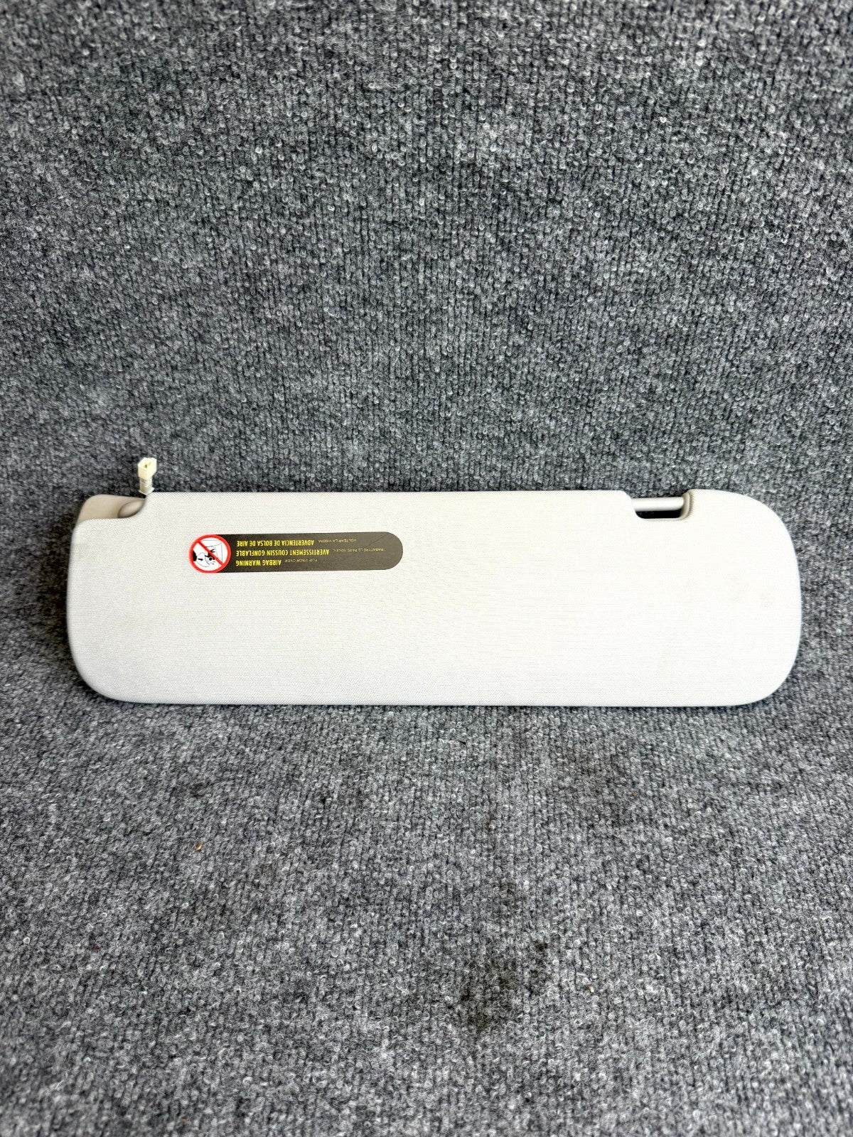 2017-2023 TESLA MODEL 3 FRONT RIGHT WINDSHIELD SUN VISOR ASSY OEM, 1088740-06-F