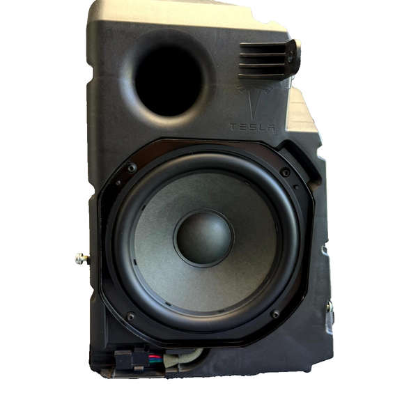 2017-2023 TESLA MODEL 3 AUDIO SYSTEM SPEAKER SUBWOOFER BASS BOX OEM, 107974600B