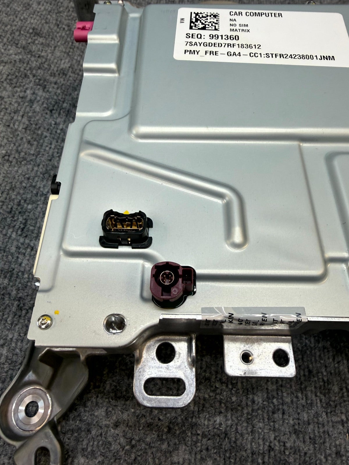 2020-2024 TESLA MODEL Y MCU 4.0 CAR COMPUTER MEDIA CONTROL MODULE OEM, 178741990