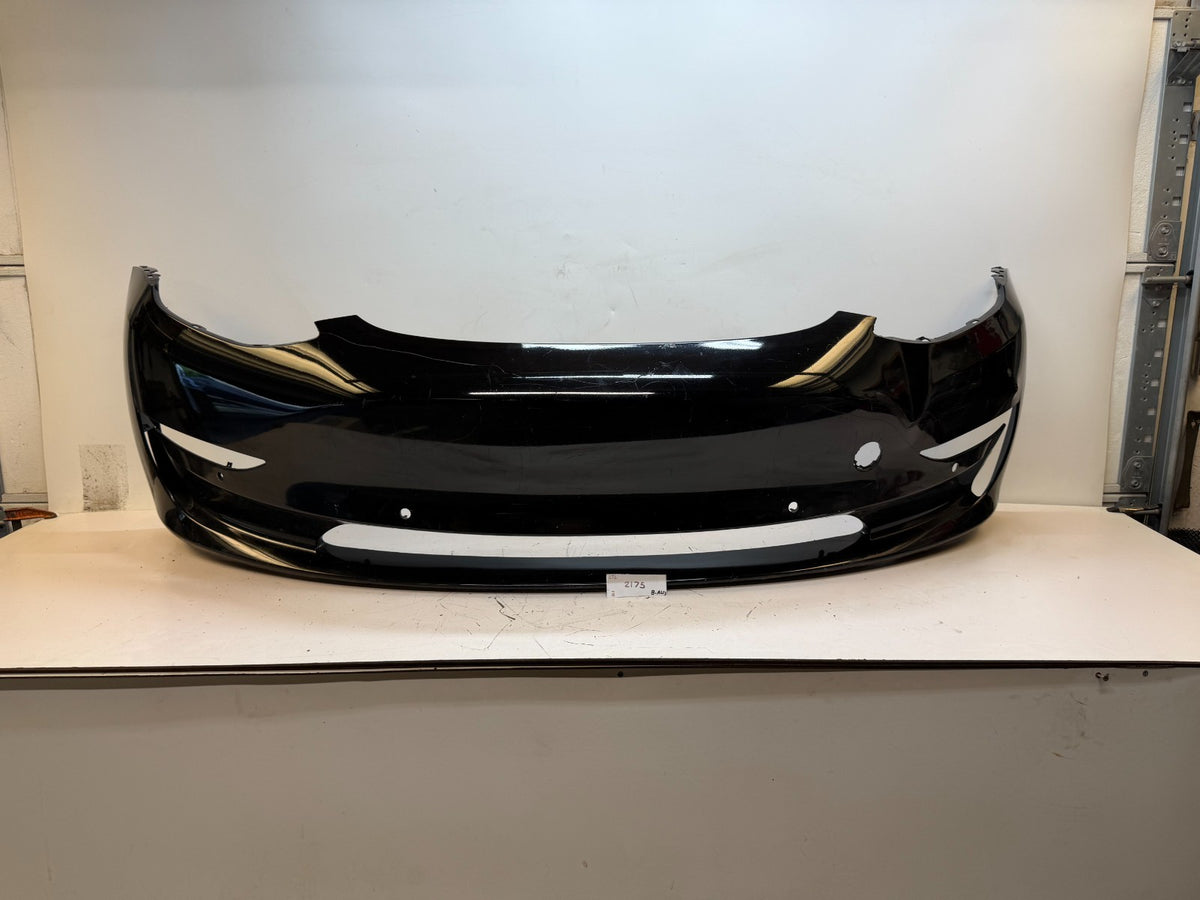 2017-2023 Tesla Model 3 Front Bumper Cover Panel w/ Park Sensor Hole