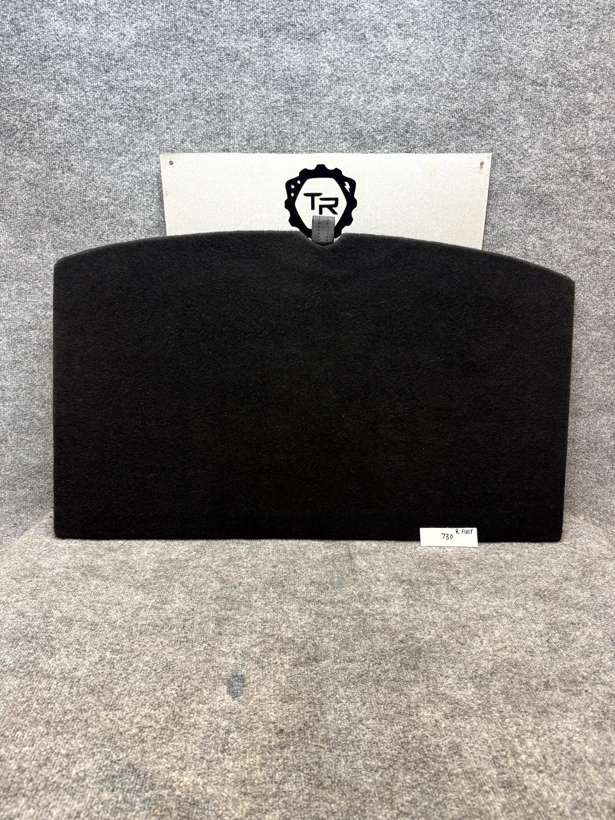 2020 – 2024 TESLA MODEL Y REAR TRUNK FLOOR CARGO CARPET MAT OEM, 1492949-00-B