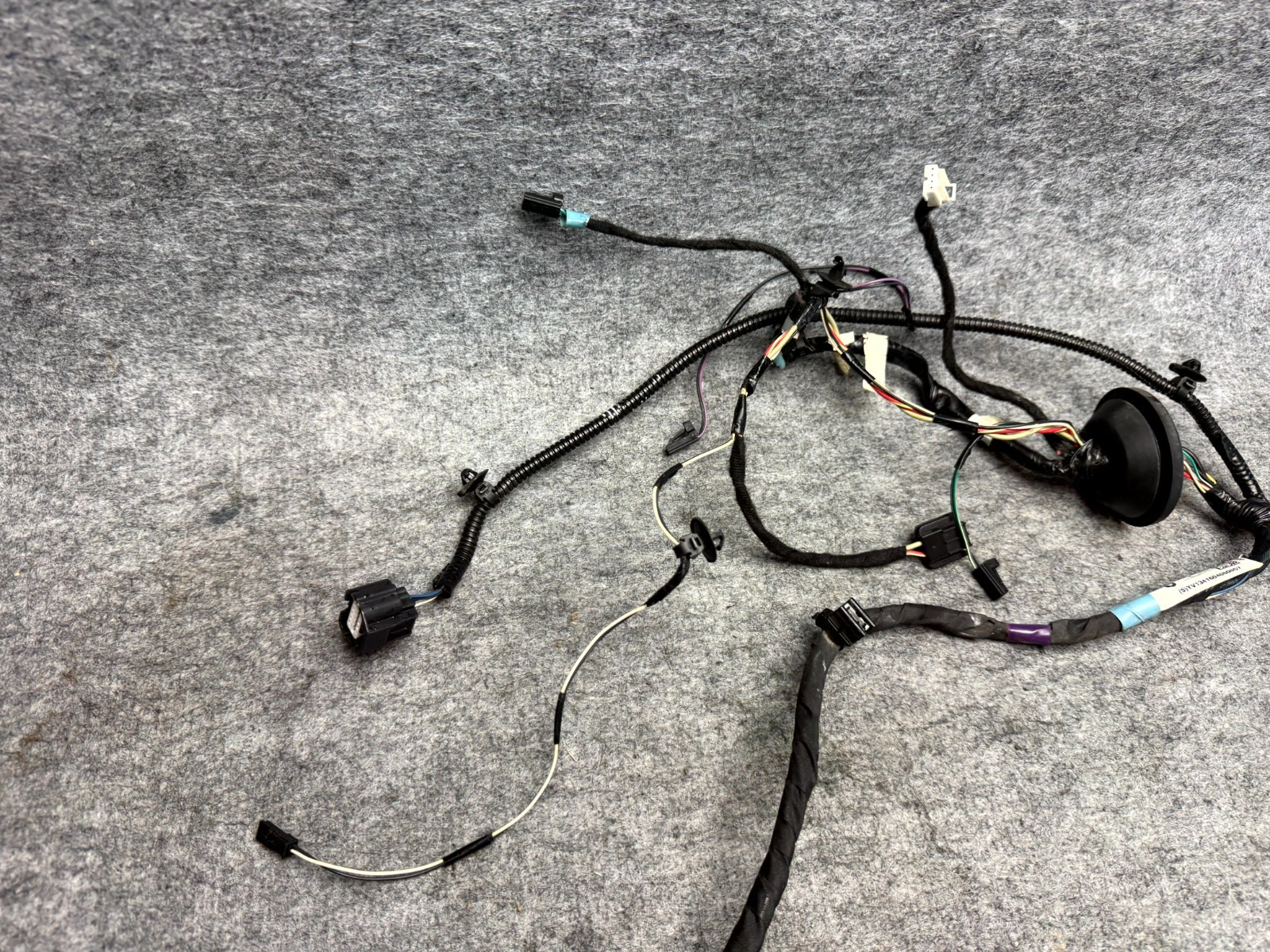 ♦️16-20 TESLA MODEL S REAR LEFT DOOR WIRING HARNESS WIRE LOOM OEM, 1004425-00-Q