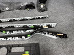 ♦️16-20 Tesla Model X Front Rear Left Right Dashboard Trim Wood OEM 1035826-11-A