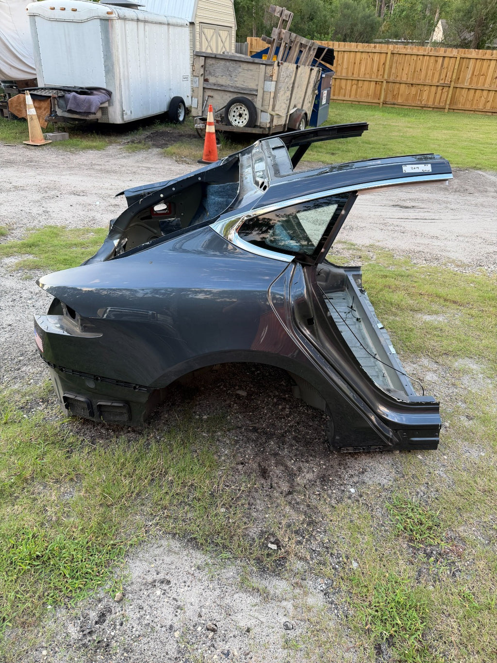2016-2020 Tesla Model S Rear Right Passenger Side Quarter Panel OEM