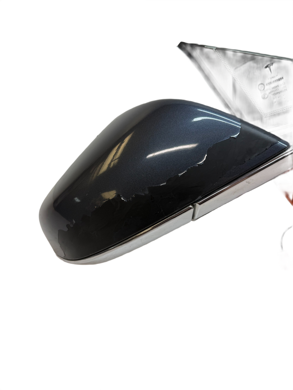 2016-2020 Tesla Model S Front Right Power Folding Door Mirror Assy W/ Blind Spot