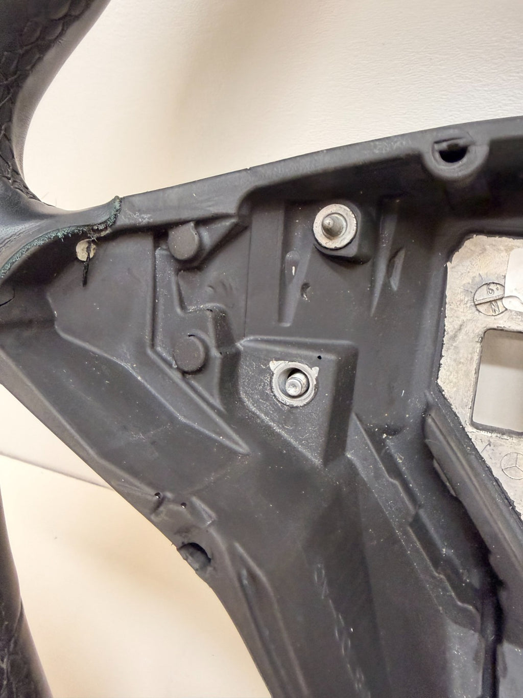2015-2021 TESLA MODEL S LEATHER HEATED STEERING WHEEL 1036774-00-D