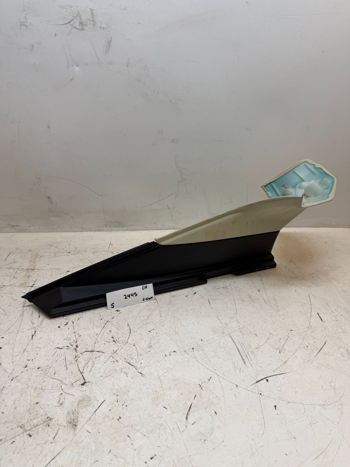 2012-2020 TESLA MODEL S REAR LEFT C-PILLAR COVER TRIM PANEL 1002510-00-C
