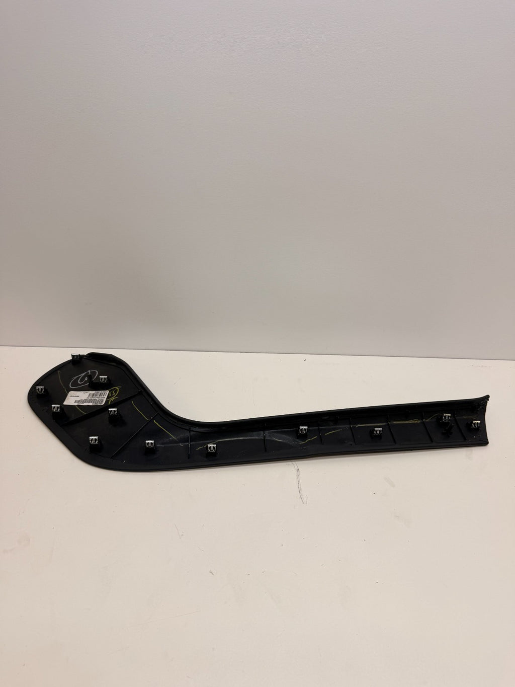 12-20 Tesla Model S Right Center Console Trim Cover Wrapped Panel 1004705-01-E