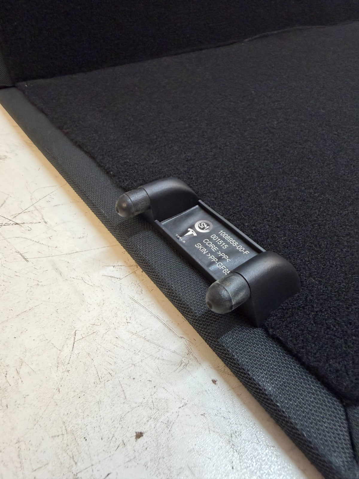 2012-2020 Tesla Model S Rear Trunk Cargo Deck Cover Shelf Panel 1008958-00-F