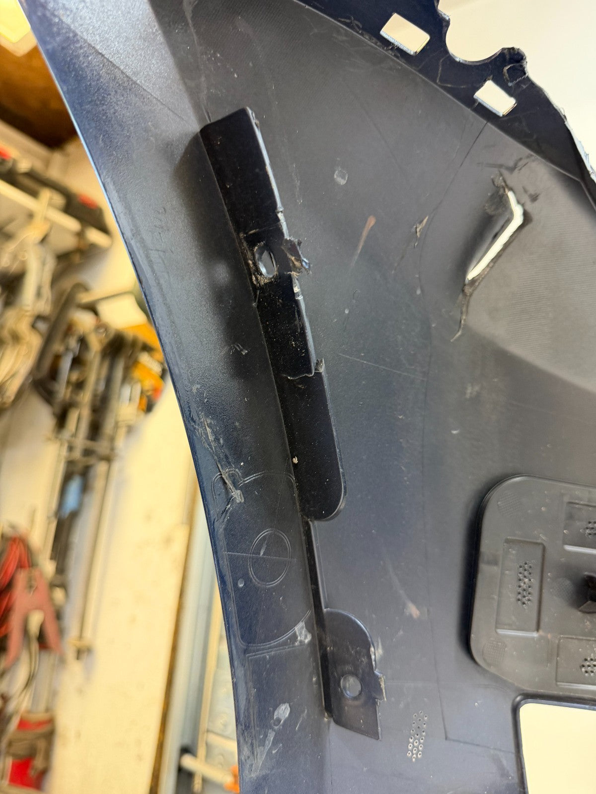 2017-2023 Tesla Model 3 Front Bumper Cover Panel w/ Park Sensor Hole