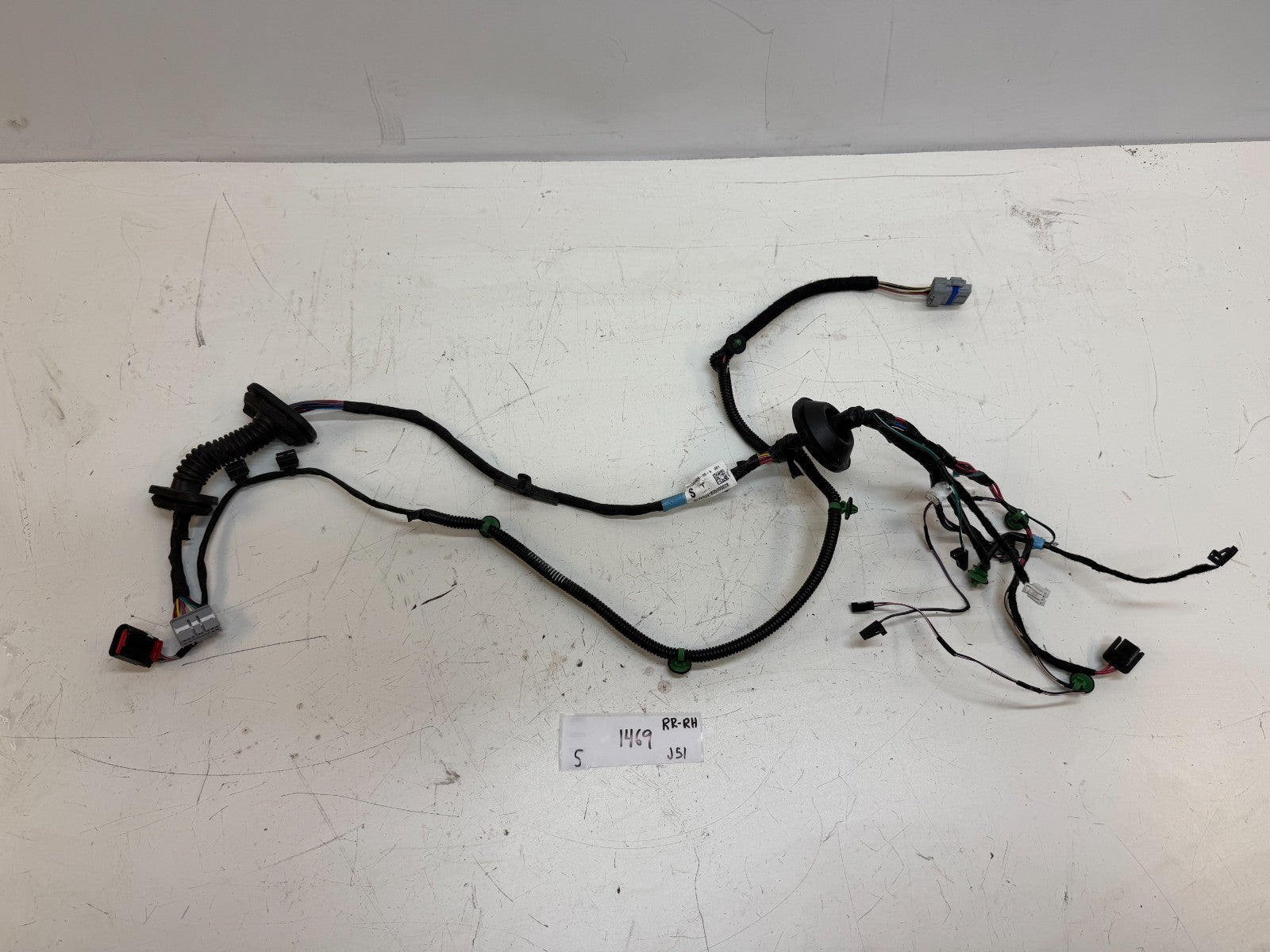 2016-2020 Model S Rear Passenger Door Wiring Harness Wire Loom 1004426-00-V