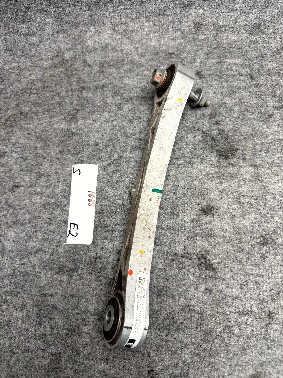 ♦️2012 - 2020 TESLA MODEL S REAR SUSPENSION UPPER CONTROL ARM OEM, 1043963-00-C
