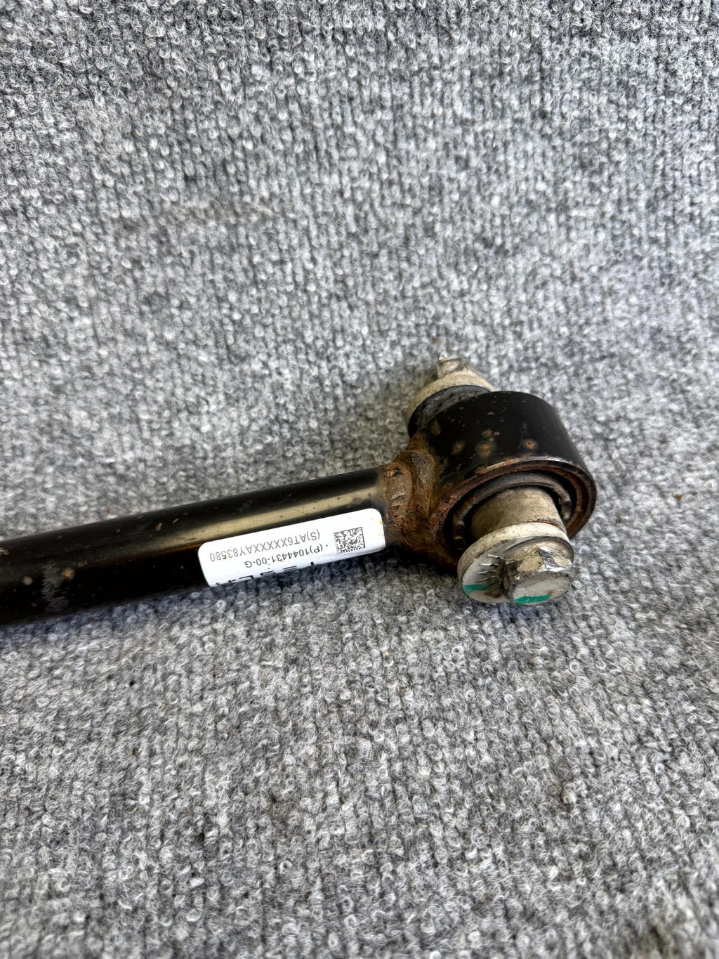 2017 – 2023 TESLA MODEL 3 REAR LEFT SIDE TOE LINK CONTROL ARM OEM, 1044431-00-G