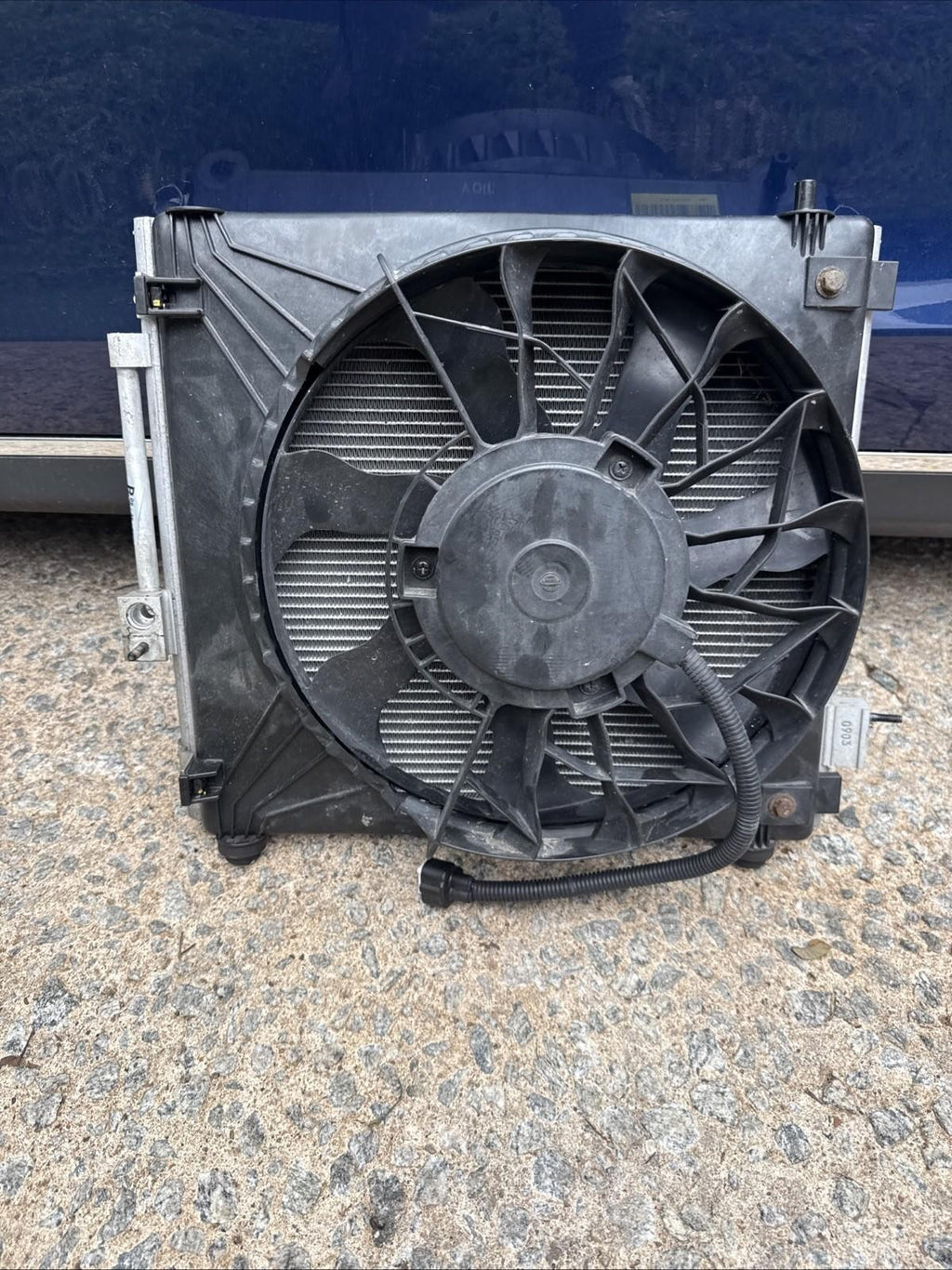 ♦️2012-2020 TESLA MODEL S FRONT LEFT FAN AC CONDENSER RADIATOR OEM, 6007352-00-D