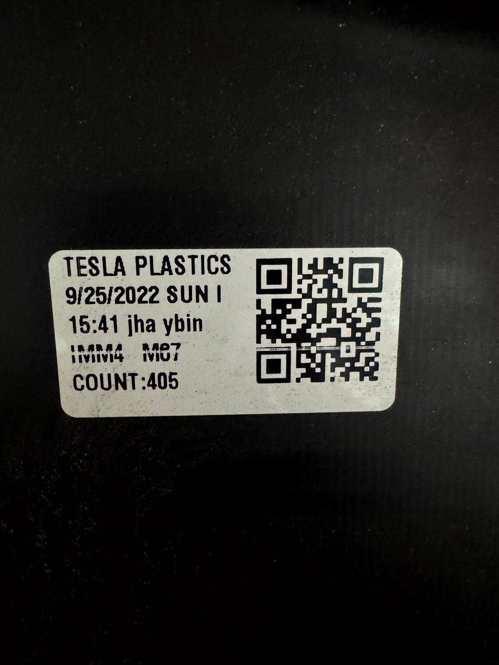 2020 - 2023 TESLA MODEL 3 FRUNK TRAY STORAGE BOX COMPARTMENT OEM, 1526739-00-B