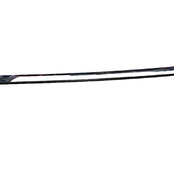 12-20 TESLA MODEL S FRONT RIGHT SIDE OUTER DOOR BELT MOLDING OEM, 6009599-00-D