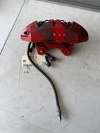 ♦️2017 - 2023 TESLA MODEL 3 FRONT LEFT SIDE BRAKE CALLIPER RED OEM, 1044641-00-F