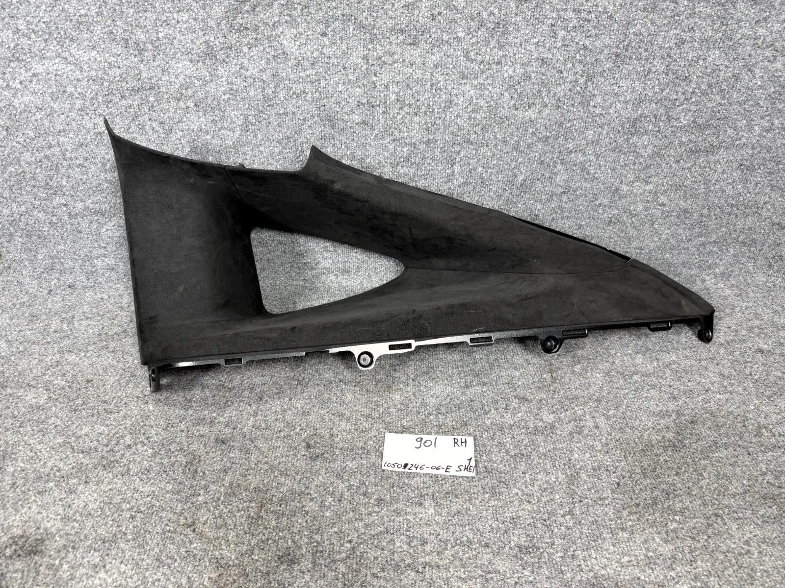 2016-2020 Tesla Model X Rear Right Upper C-Pillar Cover Trim OEM, 1050246-07-E