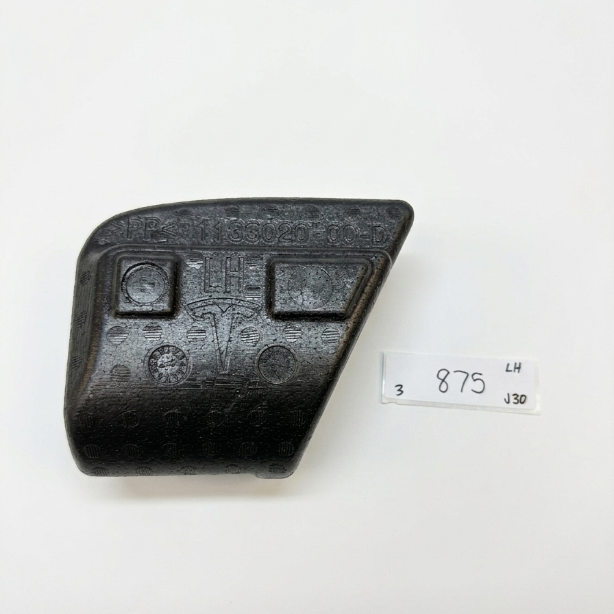 2017-2023 Tesla Model 3 Rear Left Second Row HV Seat Foam Cap 1133020-00-D