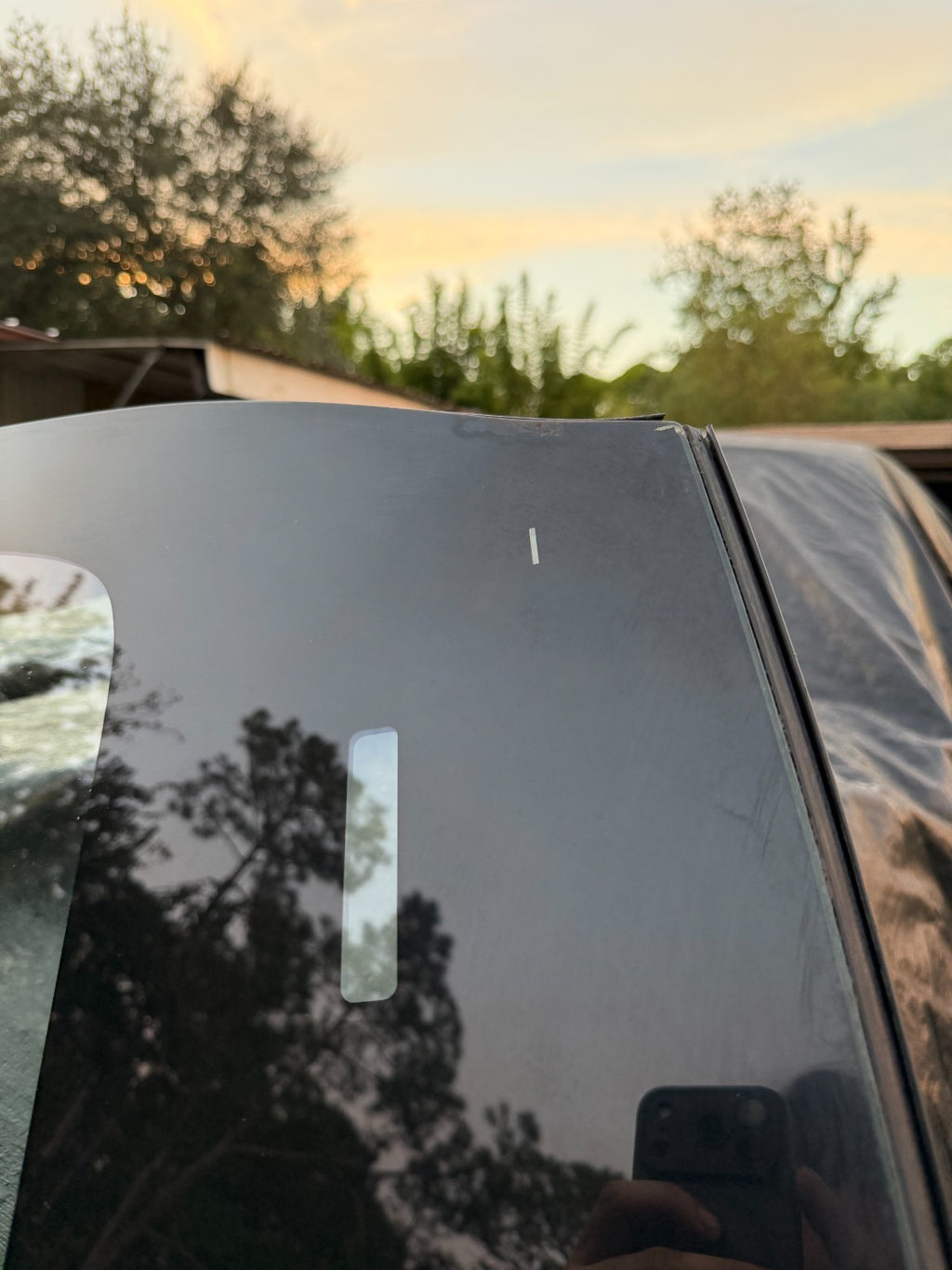 2016-2020 Tesla Model X Front Middle Panoramic Roof Window Glass