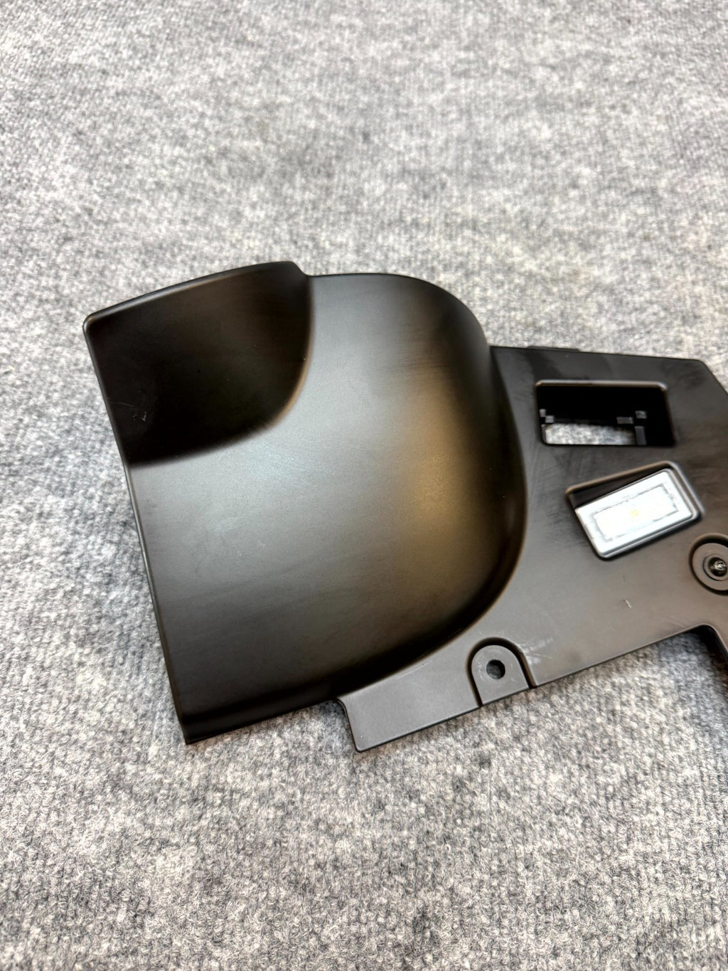 2020-2024 TESLA MODEL Y LEFT LOWER DASH FOOTWELL COVER TRIM OEM, 1507076-00-A