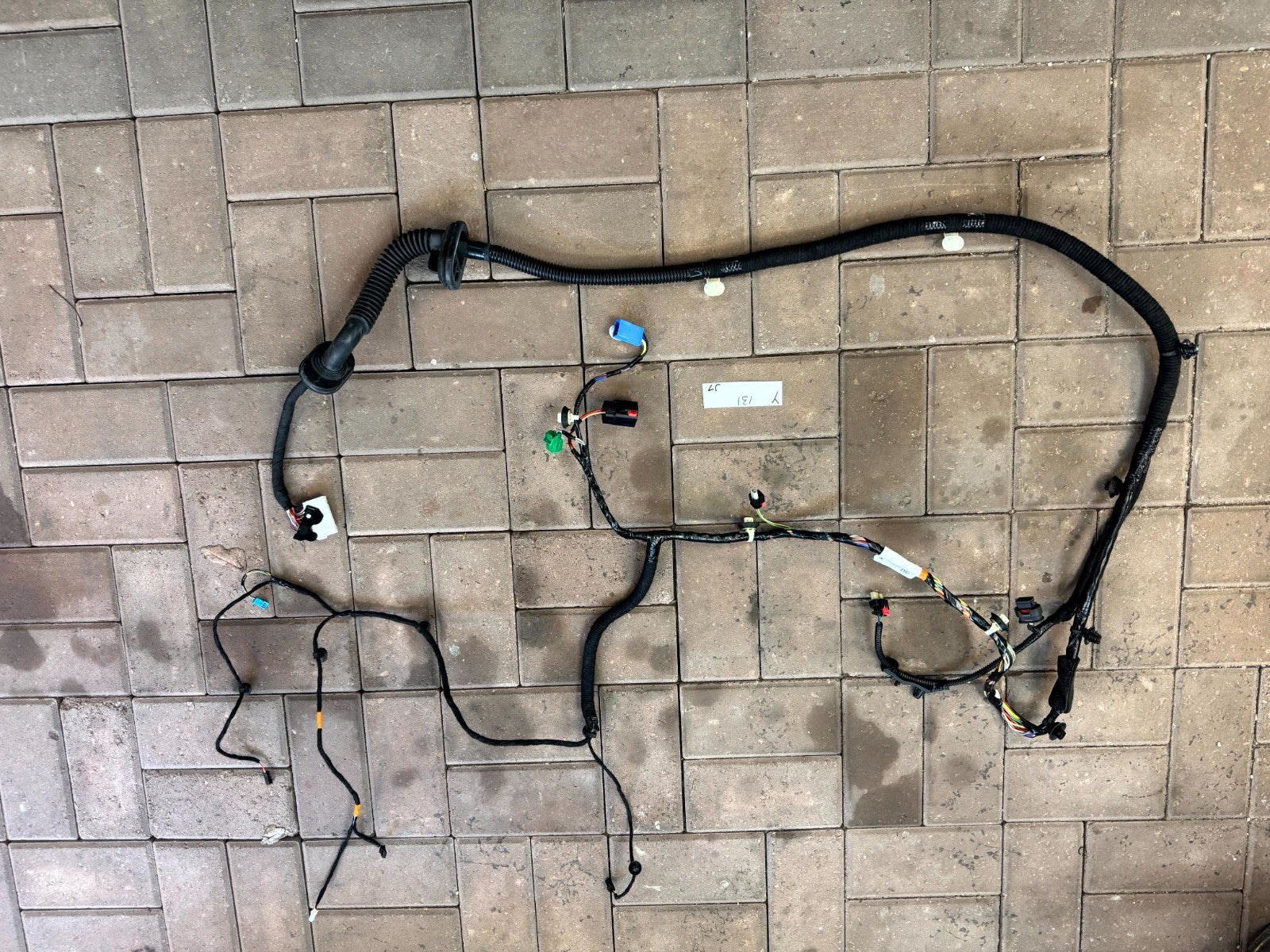 20-24 TESLA MODEL Y FRONT RIGHT SIDE DOOR WIRE WIRING HARNESS OEM, 1489052-00-F