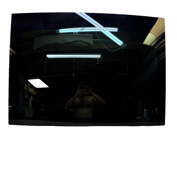 2012-2015 Tesla Model S Front Section Fixed Sunroof Glass 43R-000357