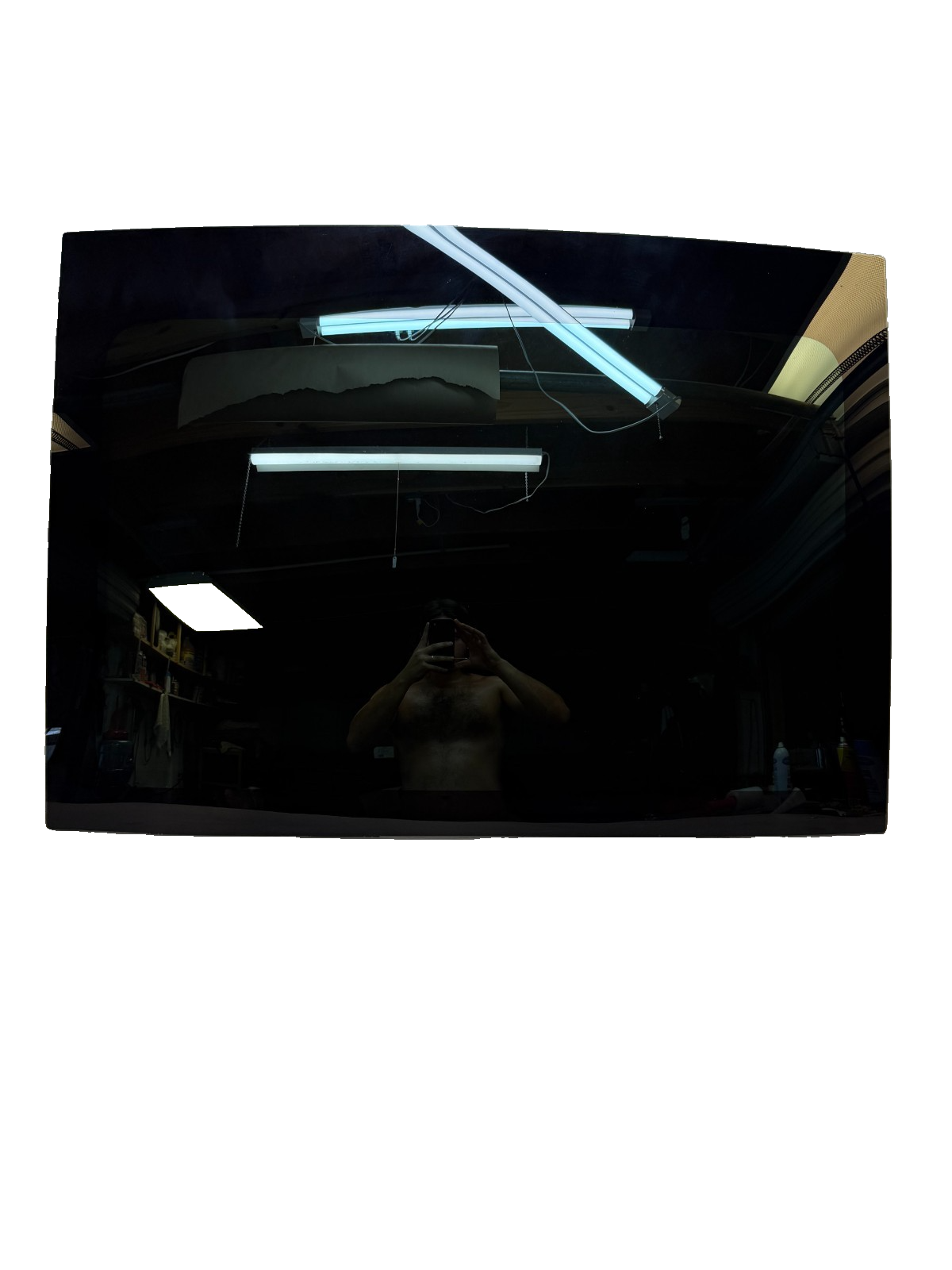 2012-2015 Tesla Model S Front Section Fixed Sunroof Glass 43R-000357
