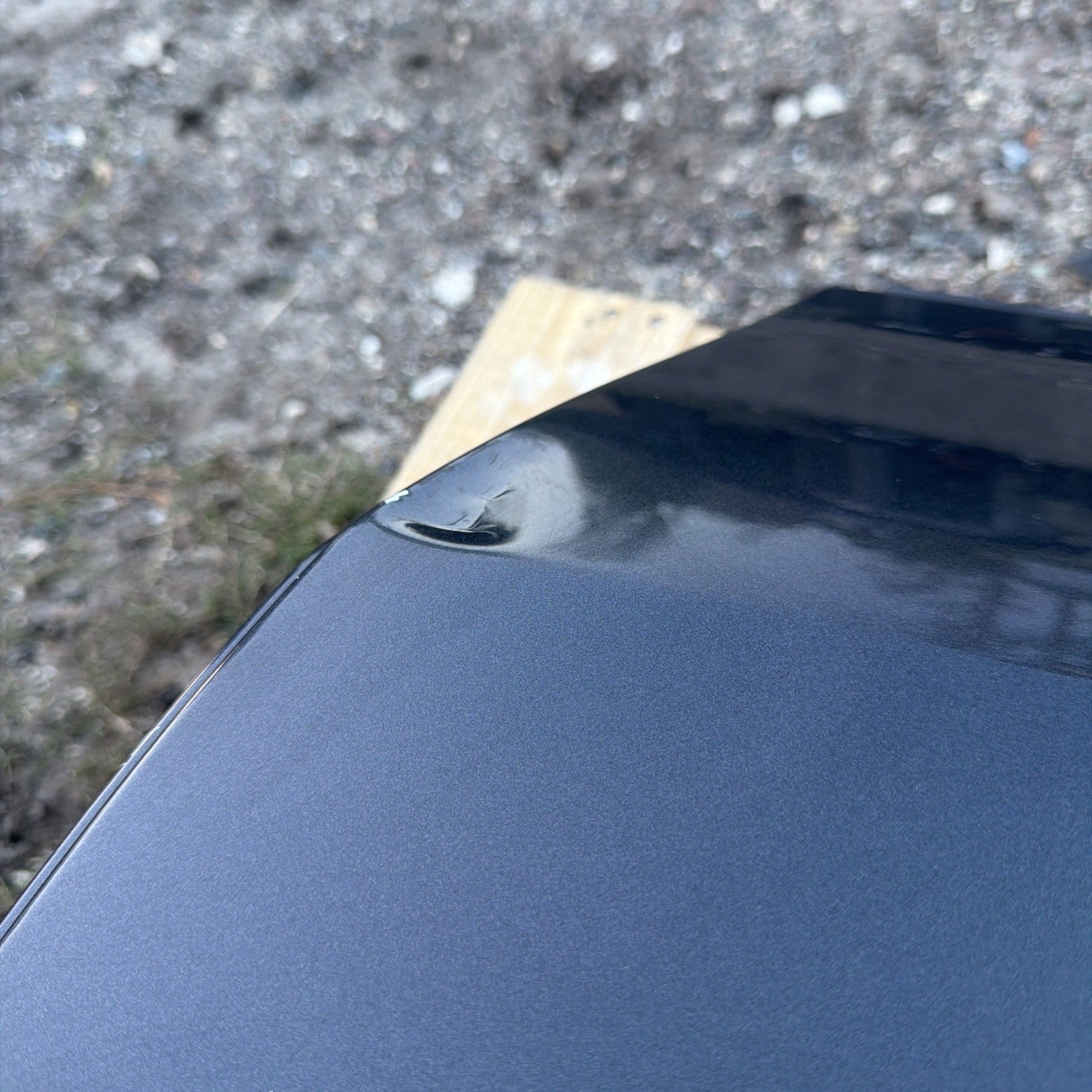 20-24 Tesla Model Y MY Rear Driver Side Door Shell Panel Left OEM Gray - PN01