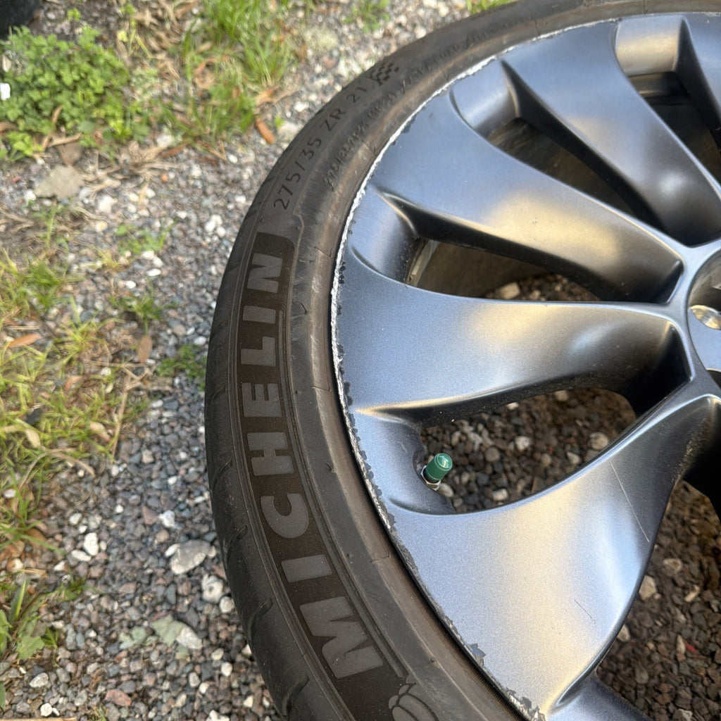 2020- 2024 Tesla Model Y MY Wheel Rim 21x10.5J 48MM 11-Spokes OEM 1188227-00-B
