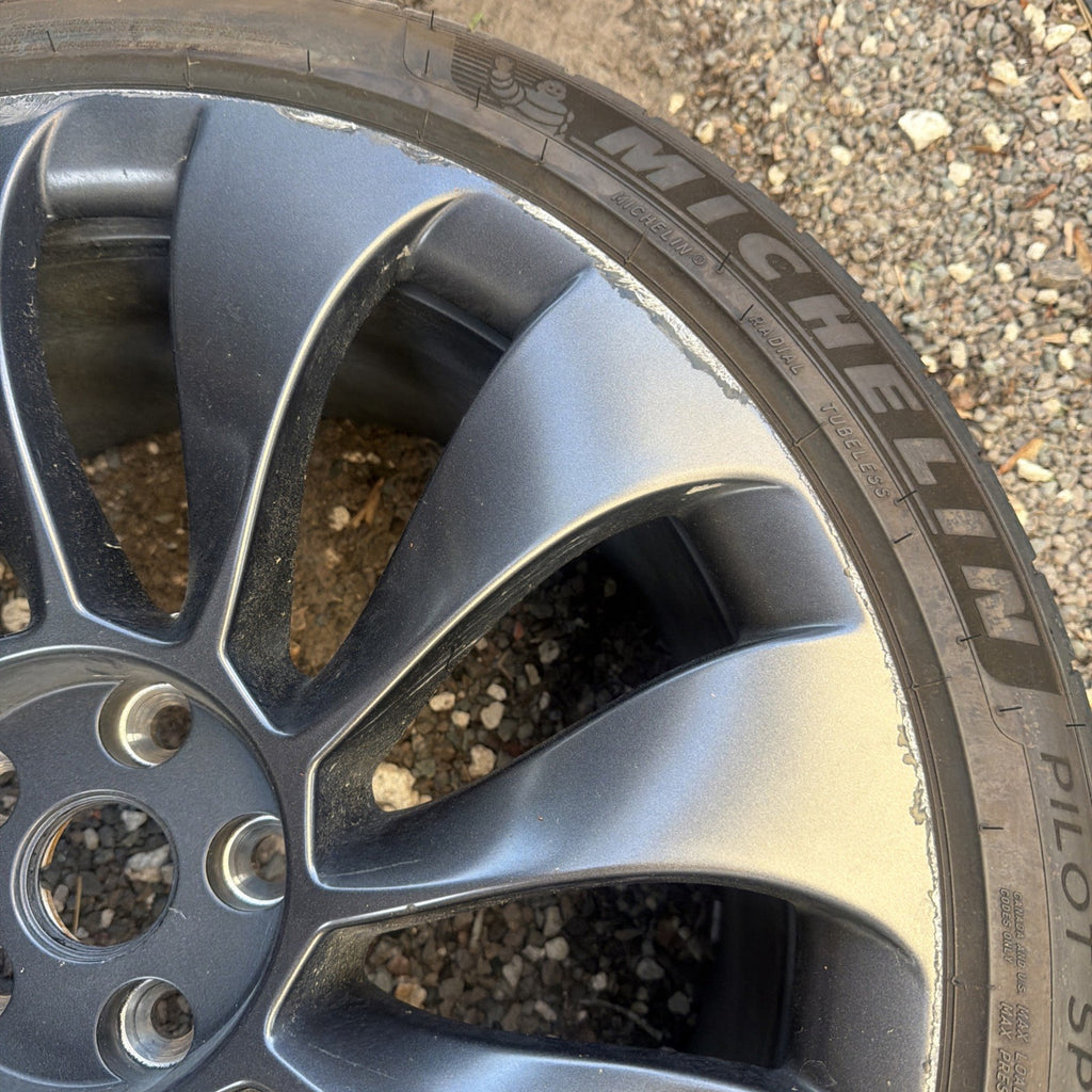 2020- 2024 Tesla Model Y MY Wheel Rim 21x10.5J 48MM 11-Spokes OEM 1188227-00-B
