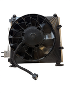 2012-20 Model S Condenser Air Cooling Radiator w/ Fan Shroud Right 6008357-00-D