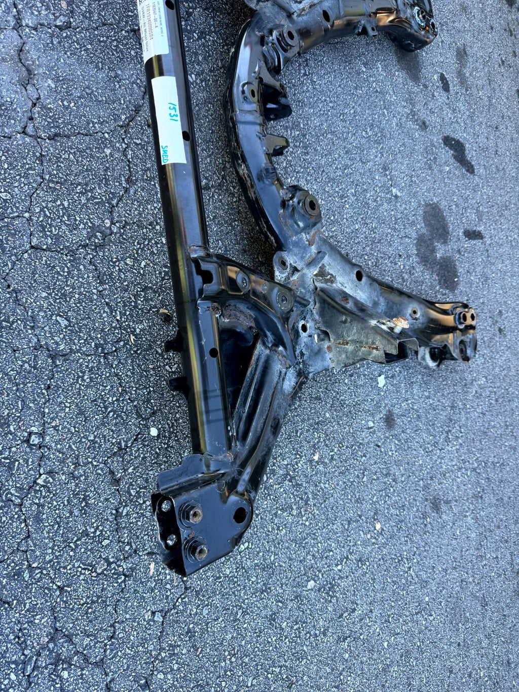♦️2017 - 2023 TESLA MODEL 3 FRONT SUBFRAME CROSSMEMBER CRADLE OEM, 1103547-00-A