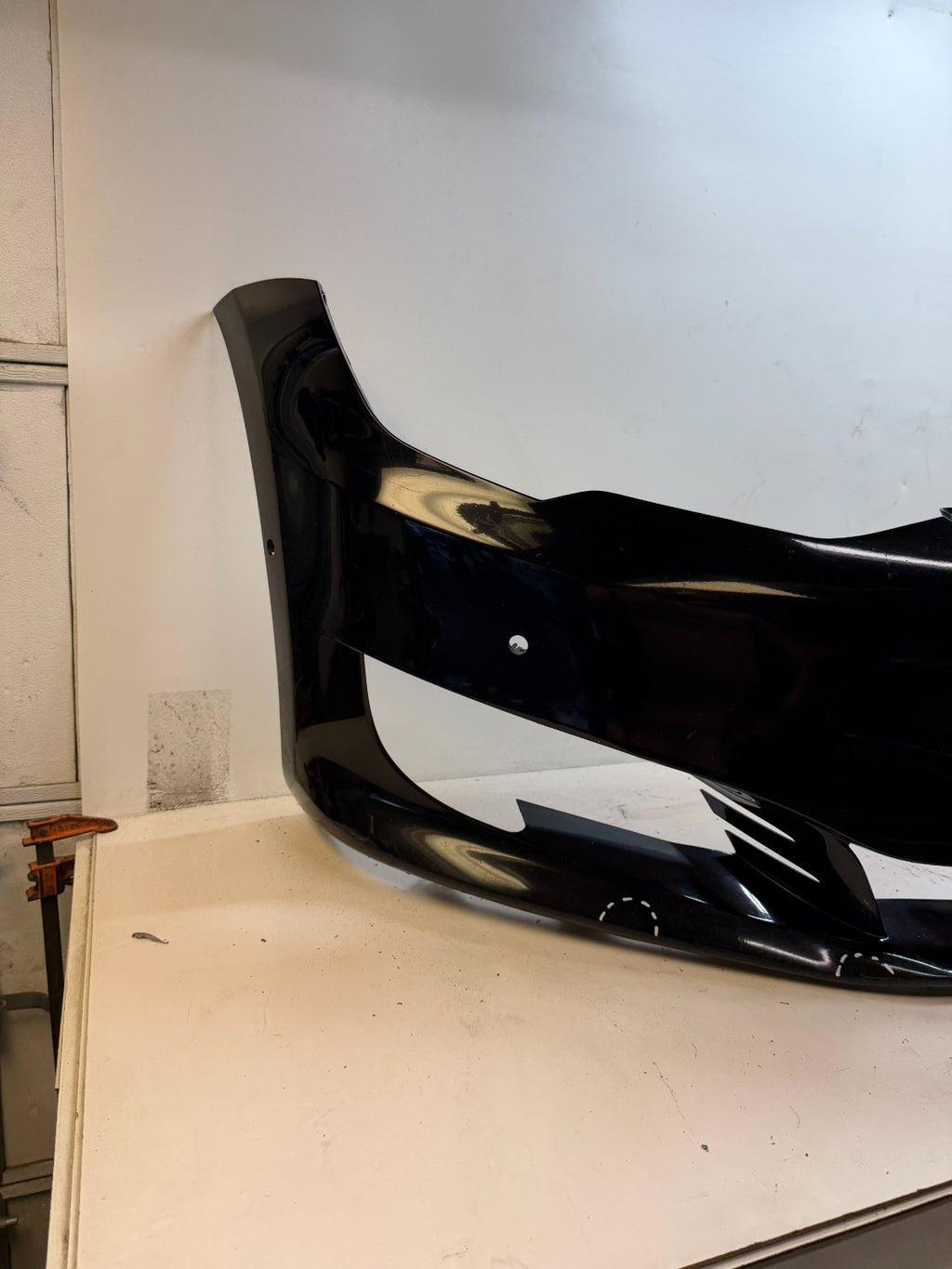 2016-2020 TESLA Model S FRONT BUMPER COVER PANEL OEM 1056370-00-F