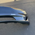 2022 2023 Tesla Model 3 oem Front Bumper Cover No Sensor Hole w/ Tow Cap Gray