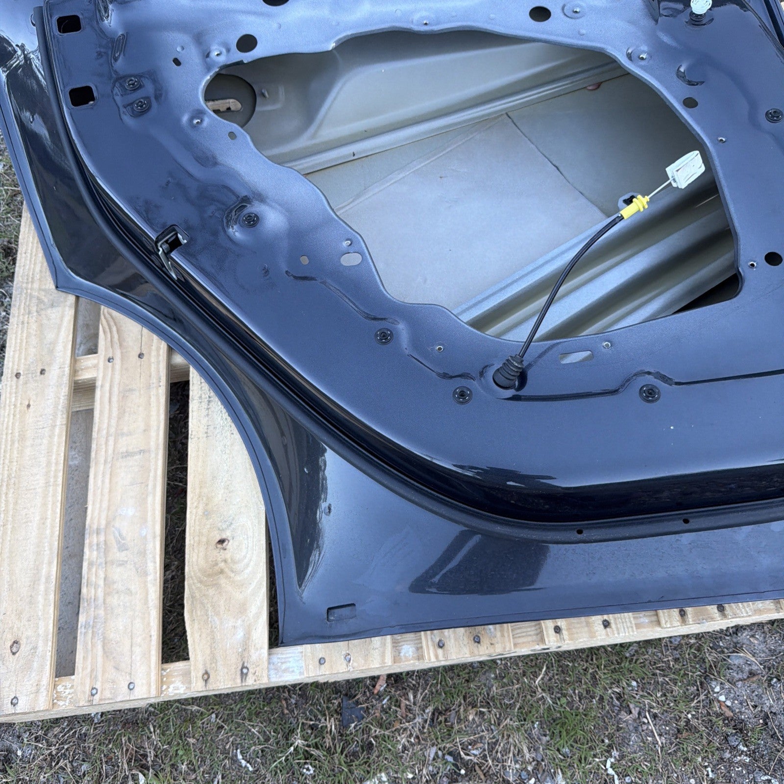 20-24 Tesla Model Y MY Rear Driver Side Door Shell Panel Left OEM Gray - PN01