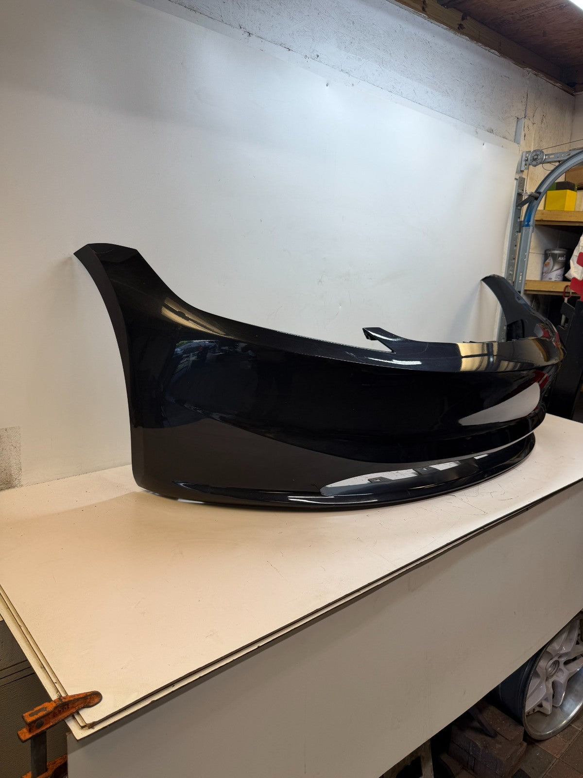 2024-2026 Tesla Model 3 Base Front Bumper Cover W/O Sensor Holes P2005802-00-C
