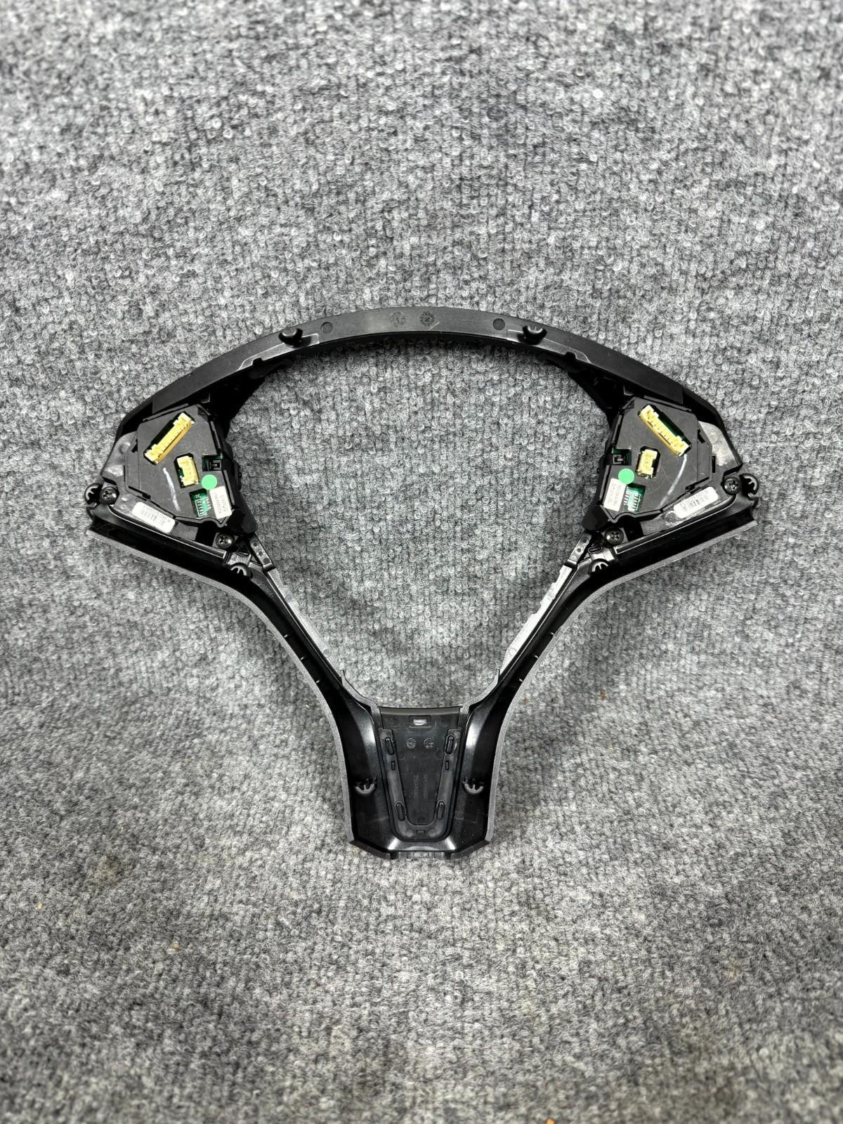 12-20 Tesla Model X Steering Wheel Audio Voice Control Button Trim OEM, 2507650