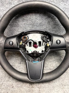 ♦️17-23 TESLA MODEL 3 STEERING WHEEL LEATHER W/ CONTROL SWITCH OEM, 1490214-00-B